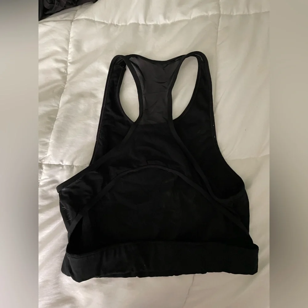 Aerie Black Sports Bra Womens Size Large